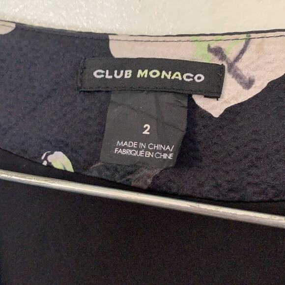 CLUB MONACO ZEMPHIRA SILK ROMPER SIZE 2 - Picture 4 of 6